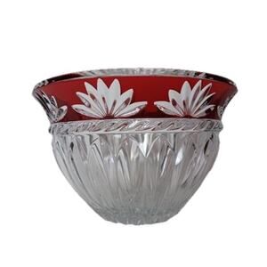 Vintage Mikasa Ruby Red Corinth Celebrations Bowl